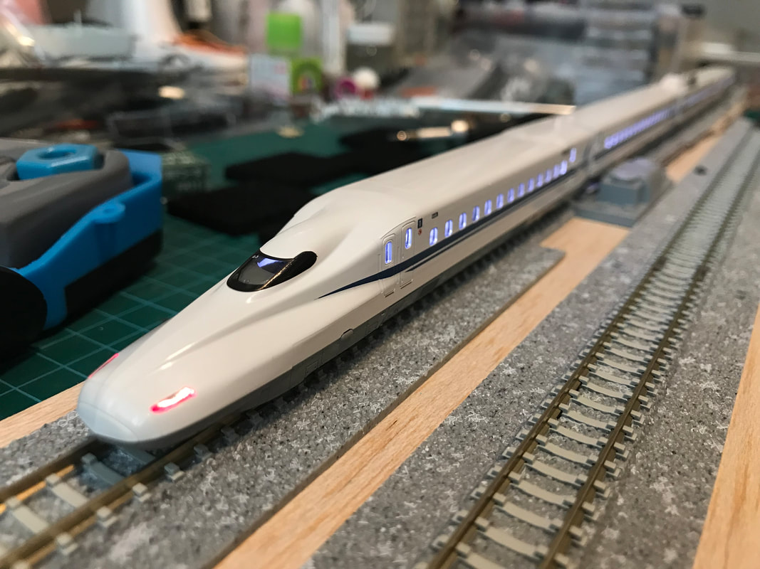 N700A Shinkansen Nozomi N Scale Model Trains 4 Cars Set 10-1174 KATO New Japan 